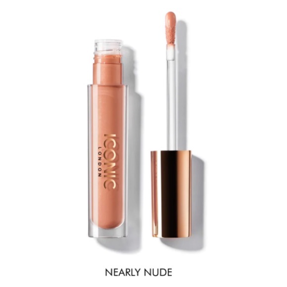 Iconic London Lip Gloss in Nearly Nude NEW in box - Picture 11 of 14